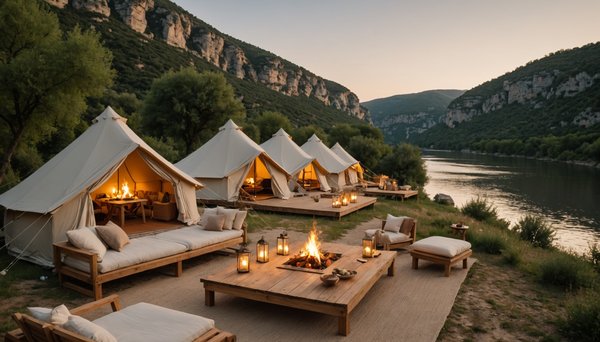 Découvrez le Luxe du Camping en Ardèche : Votre Expérience Inoubliable au Bord de la Rivière