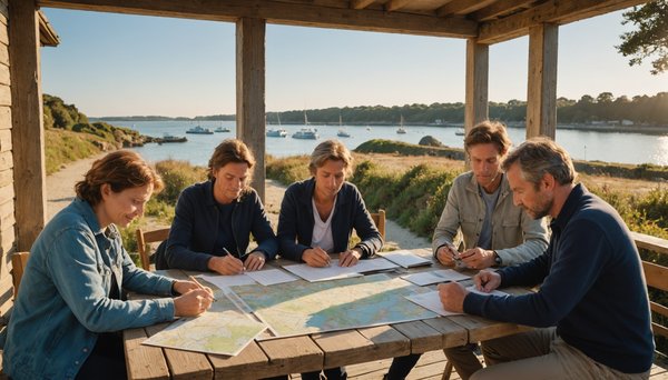10 Conseils Incontournables pour Organiser un Séjour de Groupe Convivial dans le Morbihan